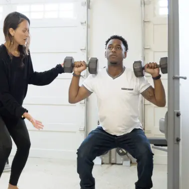 Private physical training rehabilitation at Villa Oasis